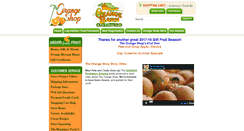 Desktop Screenshot of floridaorangeshop.com